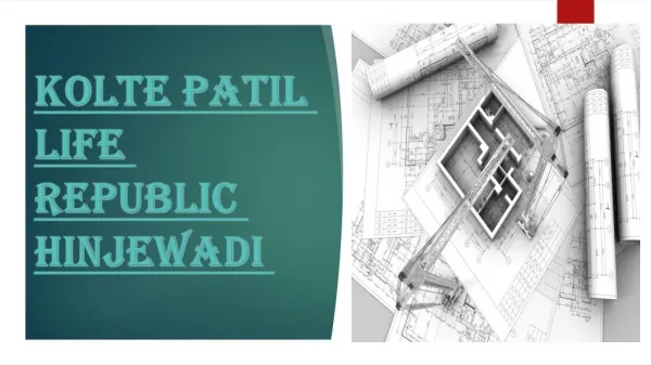 kolte patil life republic hinjewadi