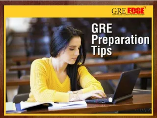 GRE Preparation Online - slide 1