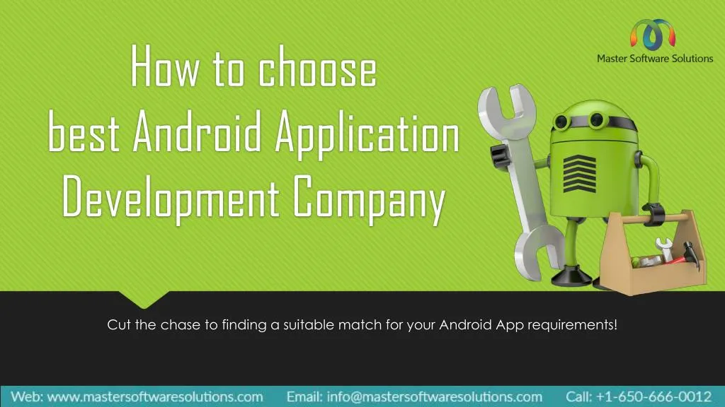 how to choose best android application development company
