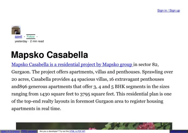 Mapsko Casabella Floors