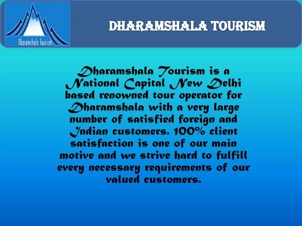 dharamshala tourism