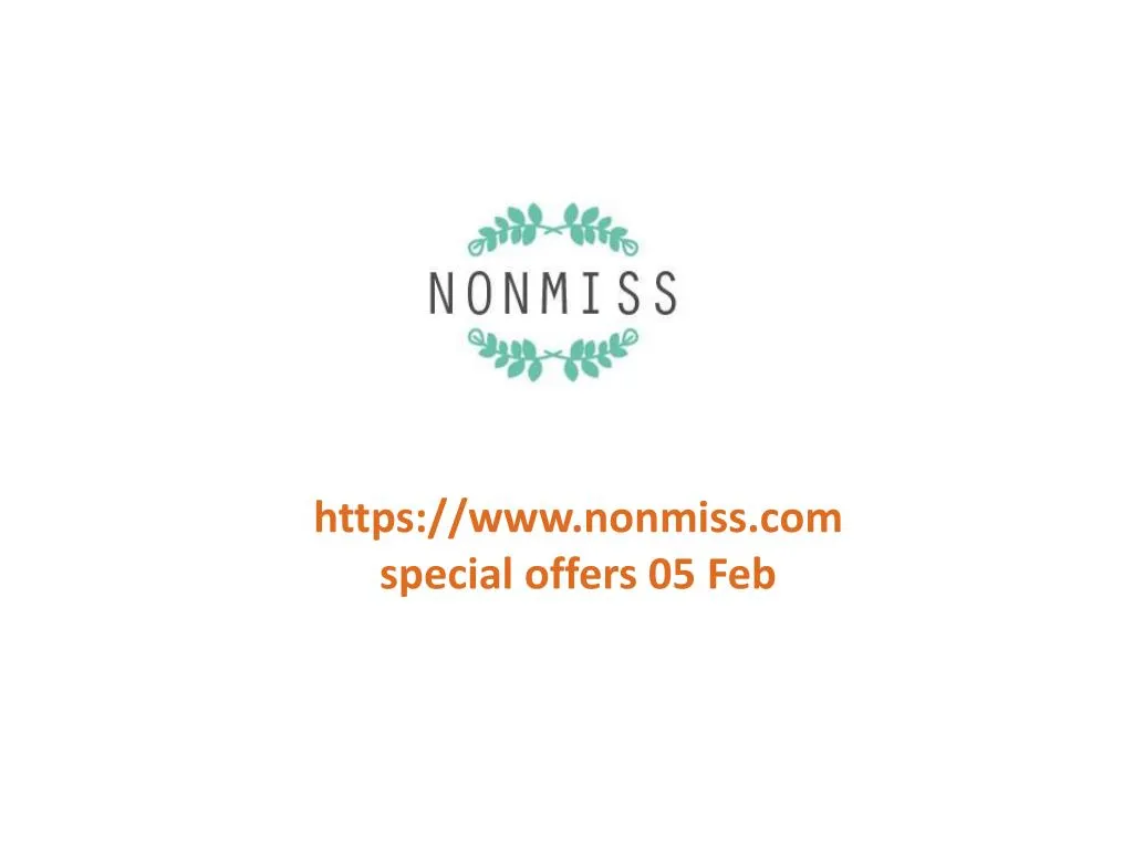 https www nonmiss com special offers 05 feb