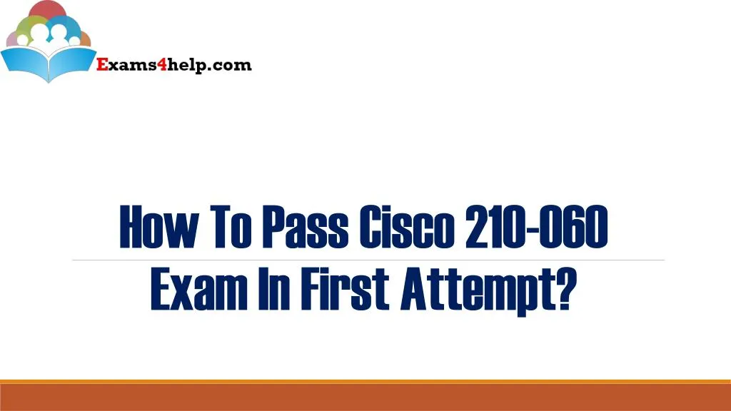how to pass cisco 210 060 exam in first attempt