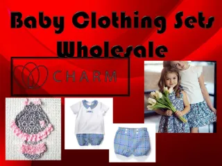 Baby Clothing Sets Wholesale