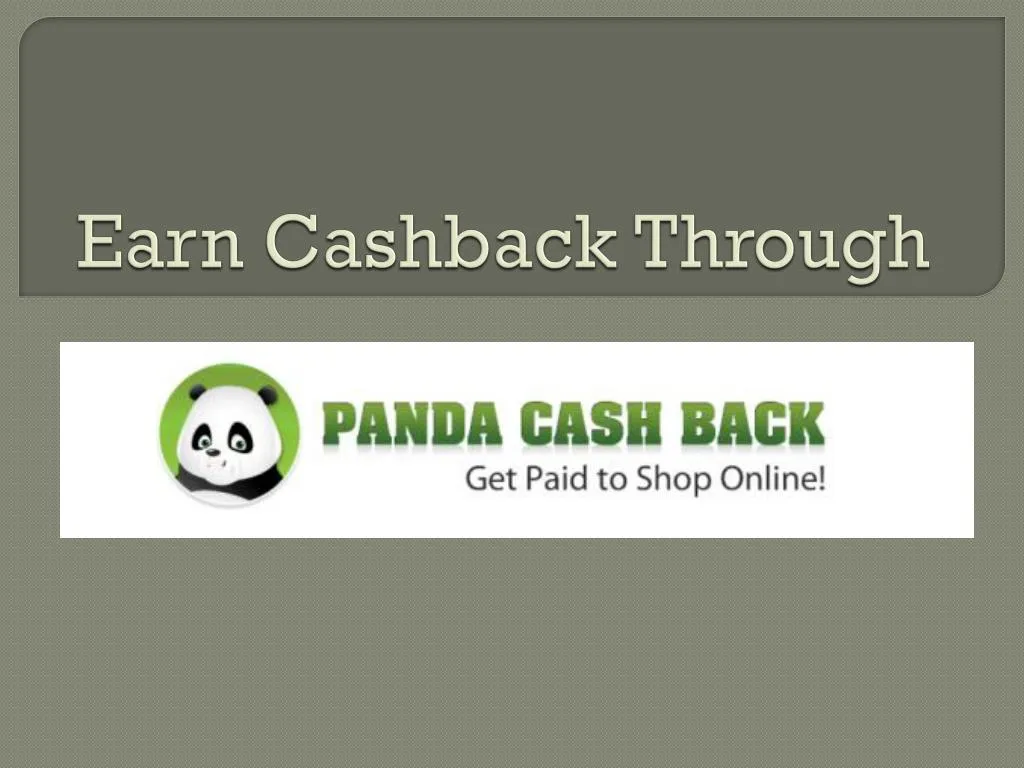 earn cashback through
