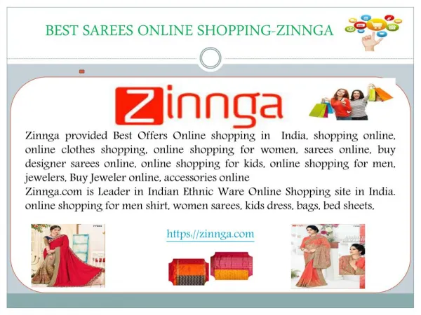 Best Sarees Online Shopping -zinnga