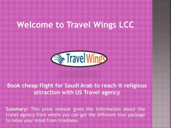 Travel Company Maryland, Cheap Flight Tickets to Saudi Arabia, Cheap Flights to India