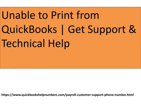 unable to print quickbooks