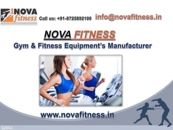 Start your gym business with Nova Fitness
