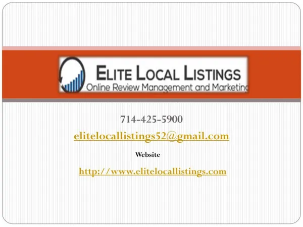 Internet Marketing Websites USA - Elitelocallistings.com