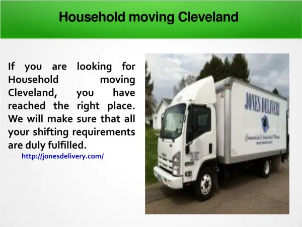 Household moving Cleveland