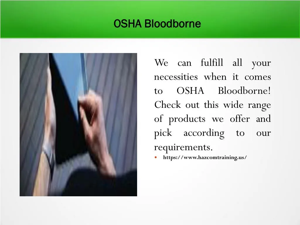 osha bloodborne