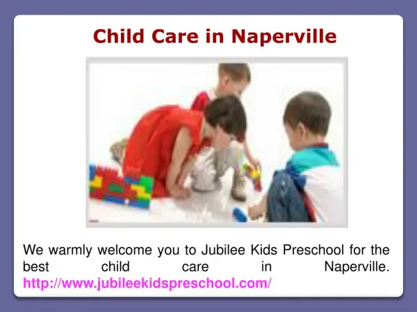 Kids Preschool Naperville IL