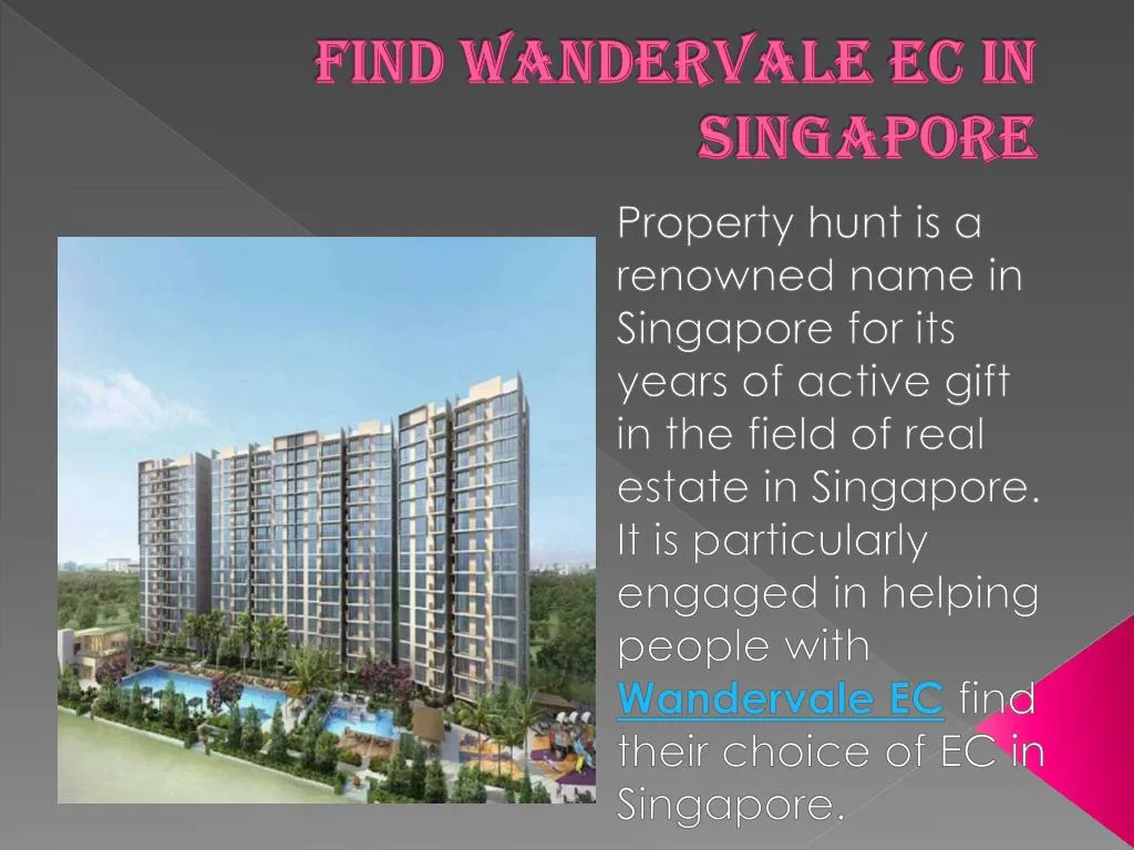 find wandervale ec in singapore