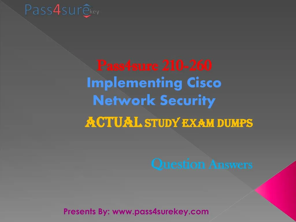 pass4sure 210 260 implementing cisco network