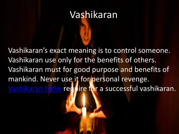 Vashikaran