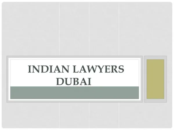 Indian lawyers in dubai