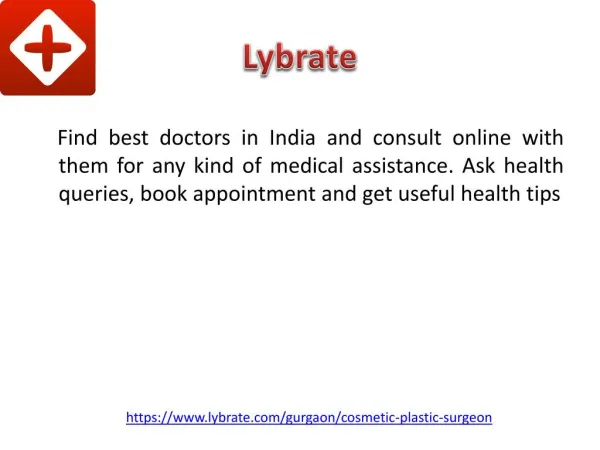 Cosmetic Surgery In Gurgaon | Lybrate