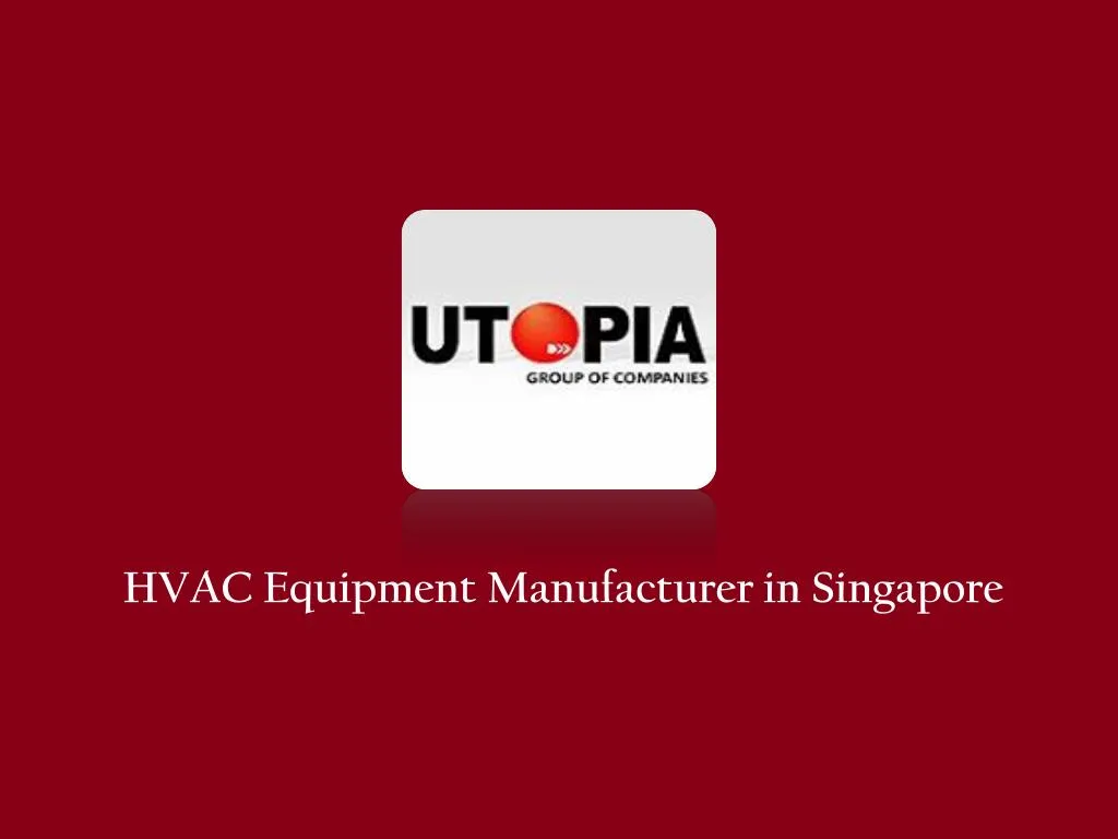 hvac equipment manufacturer in singapore