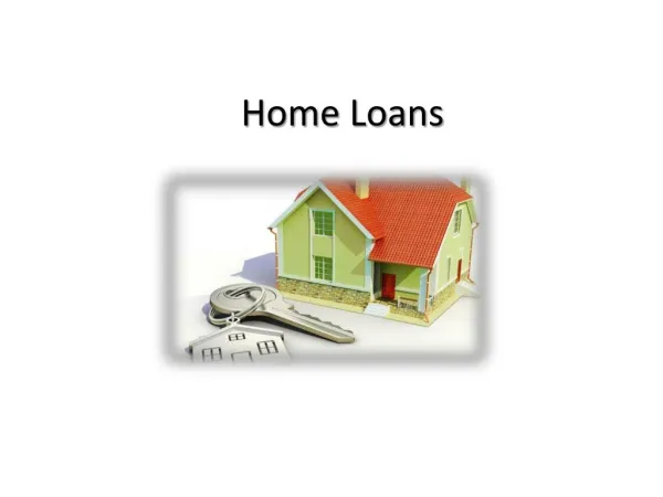 Home Loans and the Reducing Loan Amount Offered As Loans