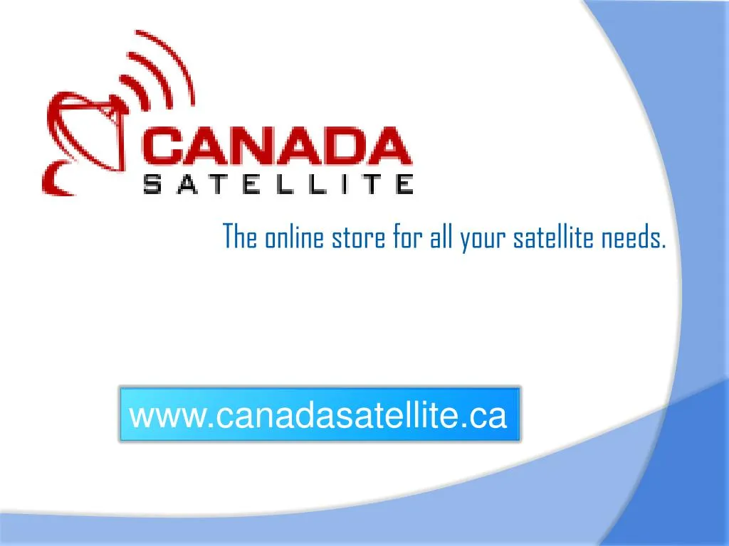 the online store for all your satellite needs