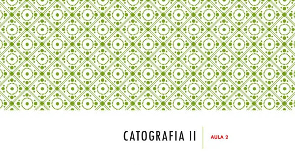 catografia ii