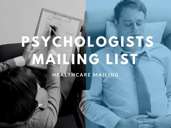psychologists email lists