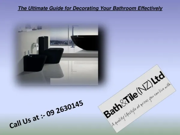 The Ultimate Guide for Decorating Your Bathroom Effectively