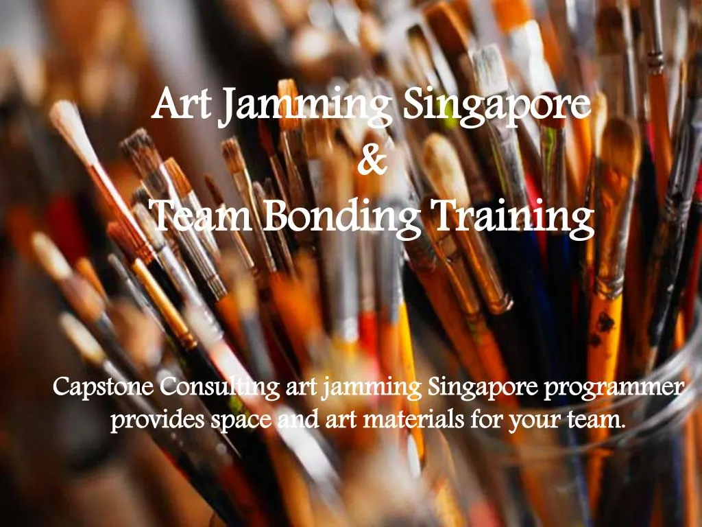 art jamming singapore team bonding training