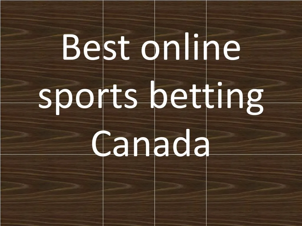 best online sports betting canada