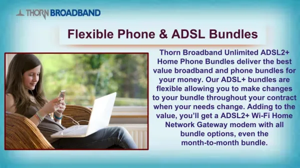 Explore ADSL Plans | Thorn Broadband