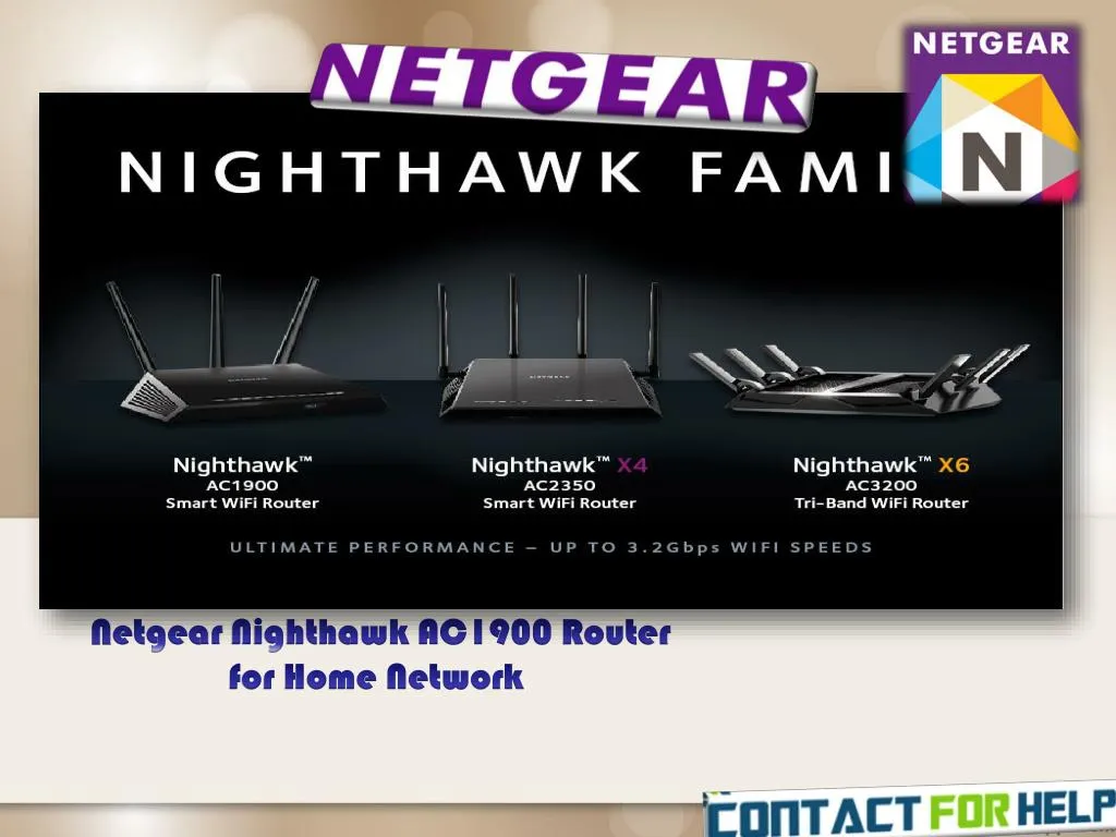 n etgear nighthawk ac1900 router for home network
