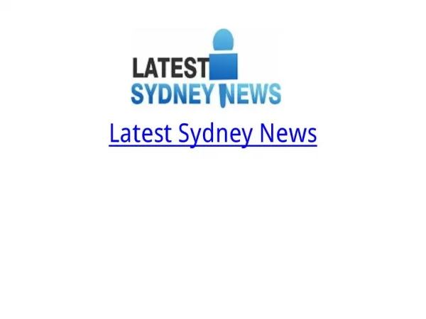 Latest Sydney News