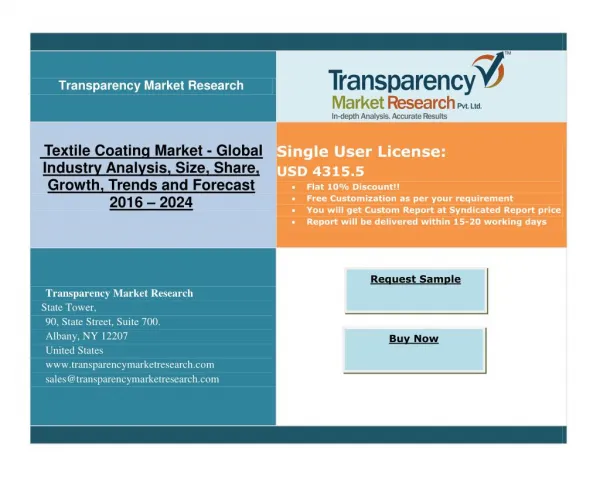 Rapid Innovations in Nanotechnology by Coating Fibers, Textile Coating Market Growth By 2024