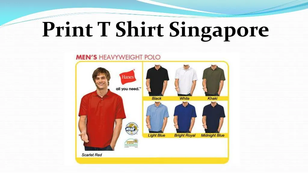 print t shirt singapore