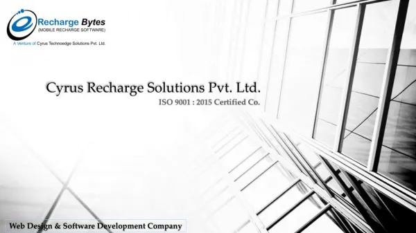 Recharge Portal Development Company