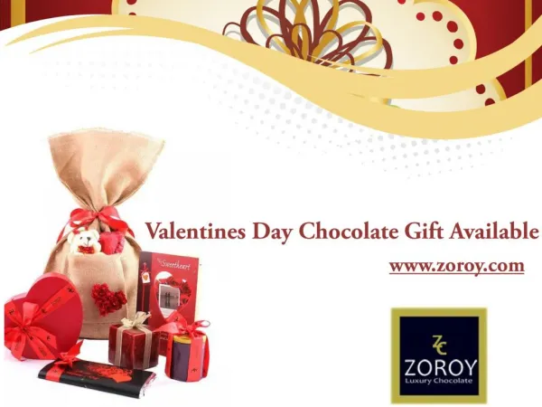 Buy Valentine's Day Chocolate Gifts Online @ Zoroy