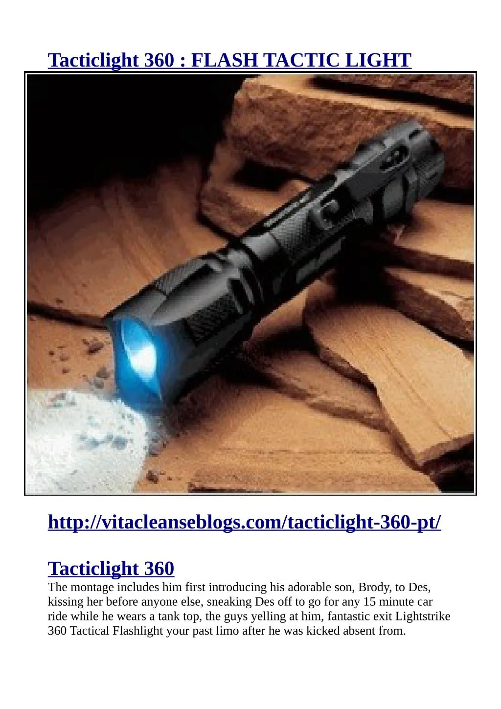 tacticlight 360 flash tactic light