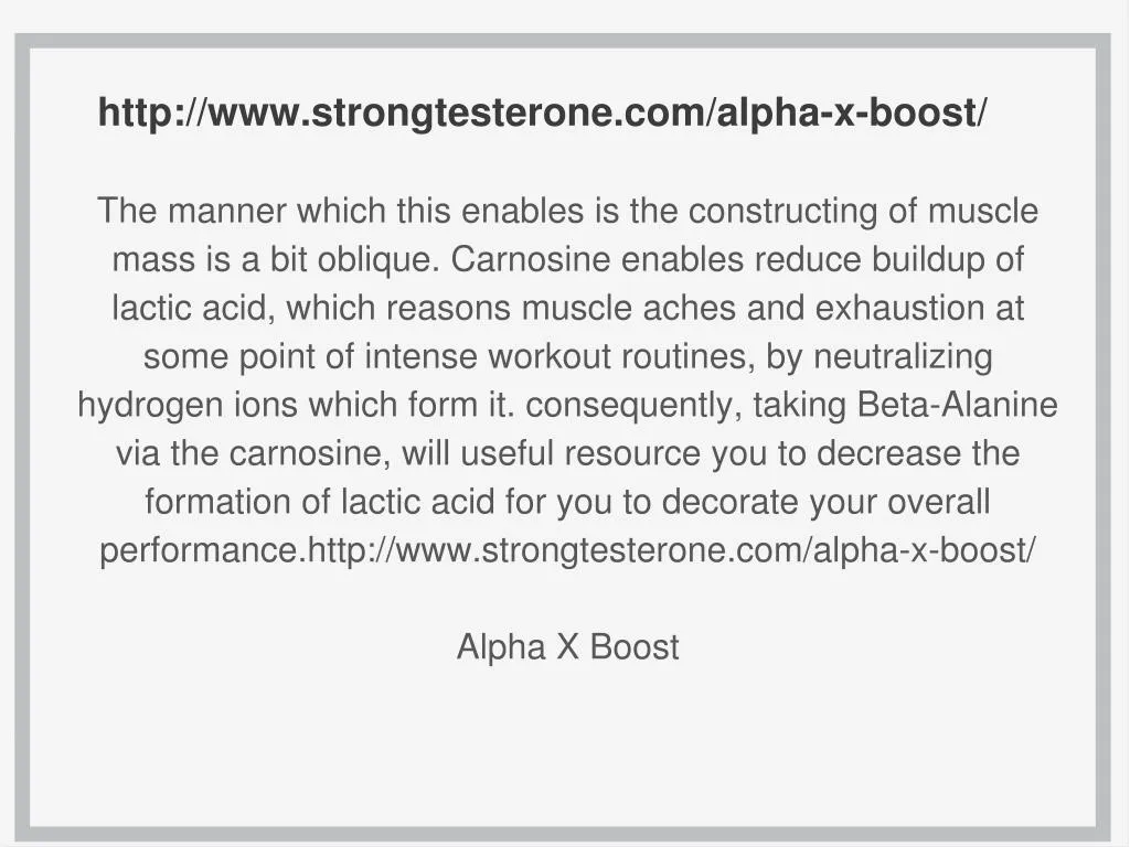http www strongtesterone com alpha x boost