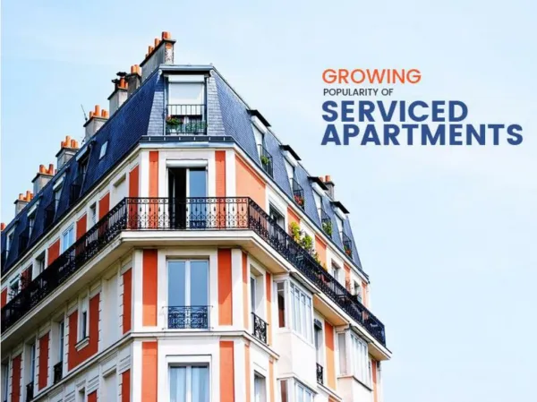 Growing Popularity of Serviced Apartments