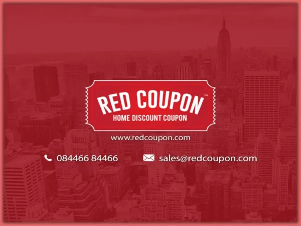 Red Coupon - Home Discount Coupon