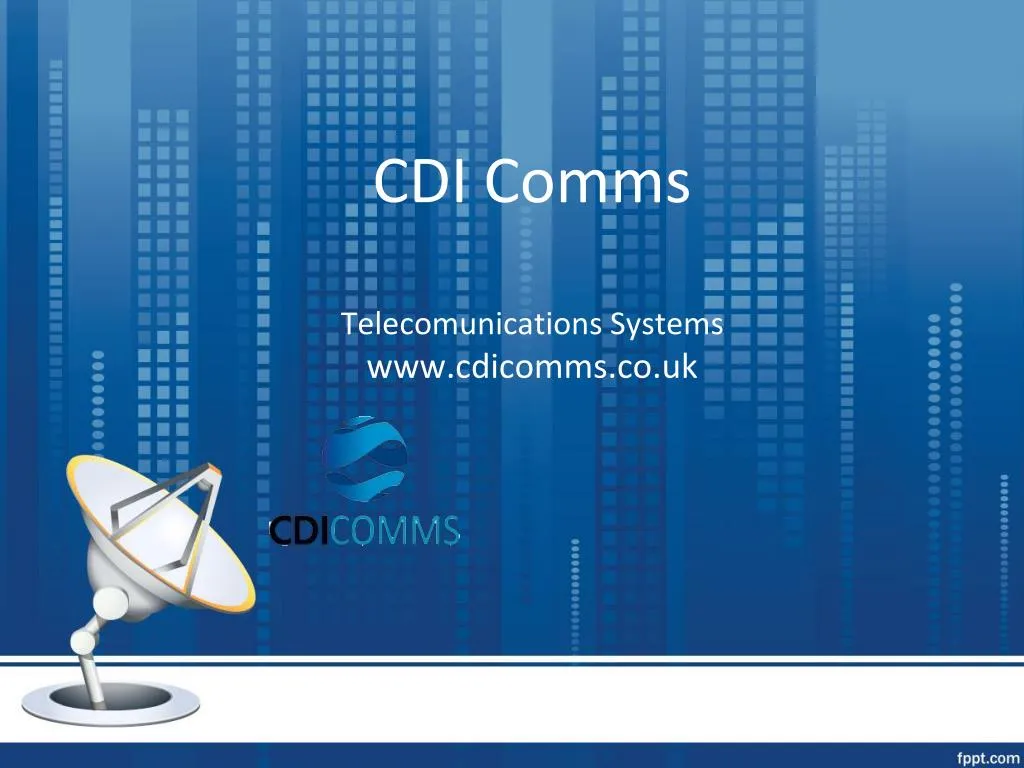 cdi comms telecomunications systems www cdicomms co uk