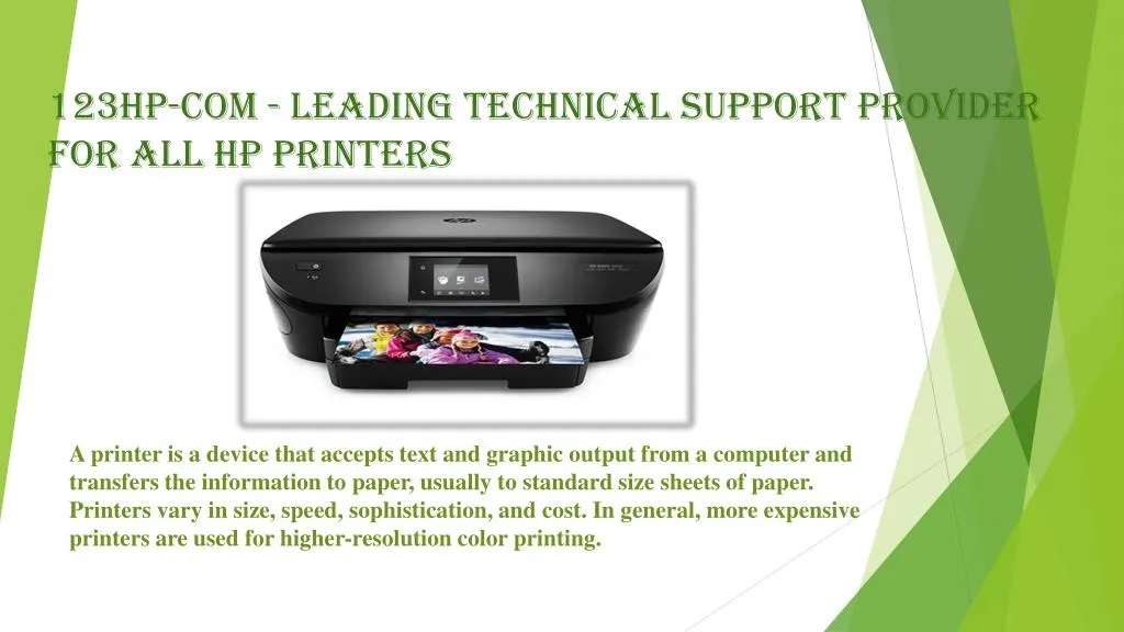 123hp com leading technical support provider for all hp printers