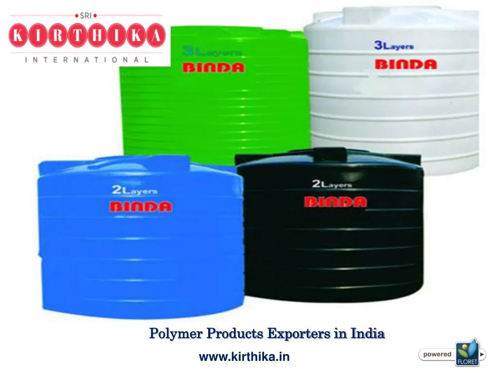 polymer products exporters in india