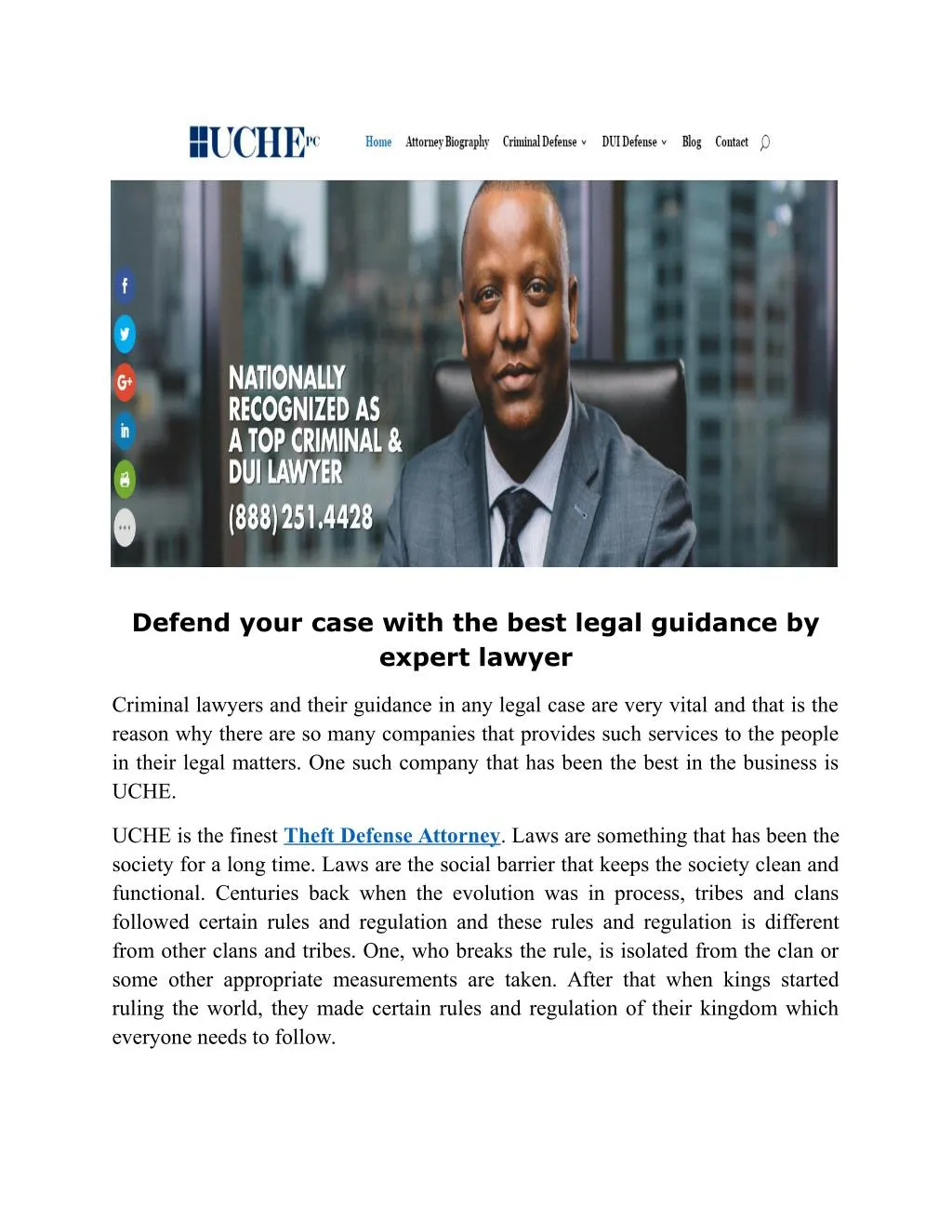 defend your case with the best legal guidance