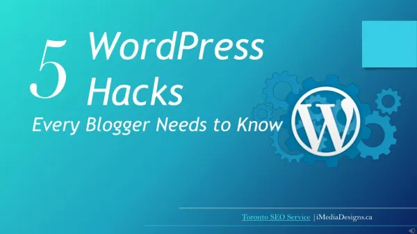 5 WordPress Hacks Every Blogger Needs to Know | YouTube