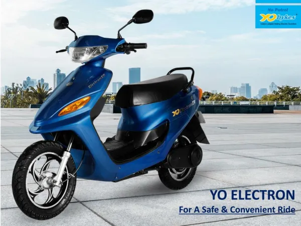 YO ELECTRON – For a safe and convenient ride