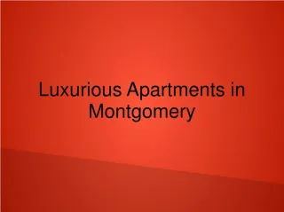 Apartments in Montgomery Where Available Better Living Environments - slide 1