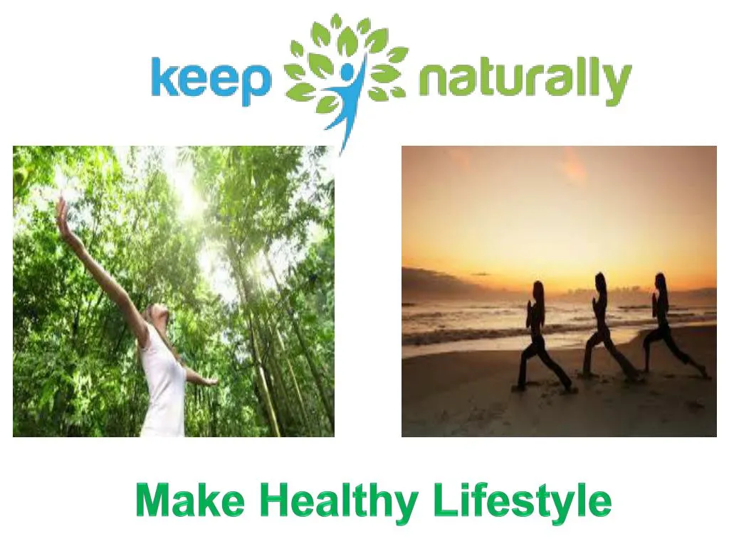 make healthy lifestyle