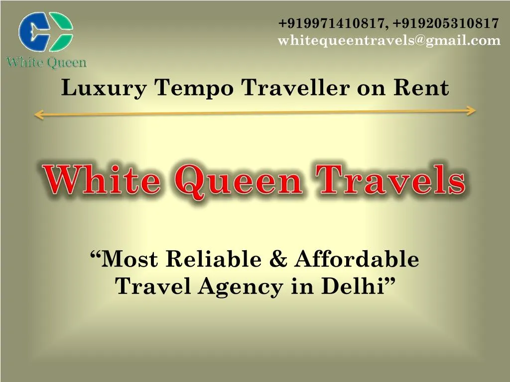 luxury tempo traveller on rent